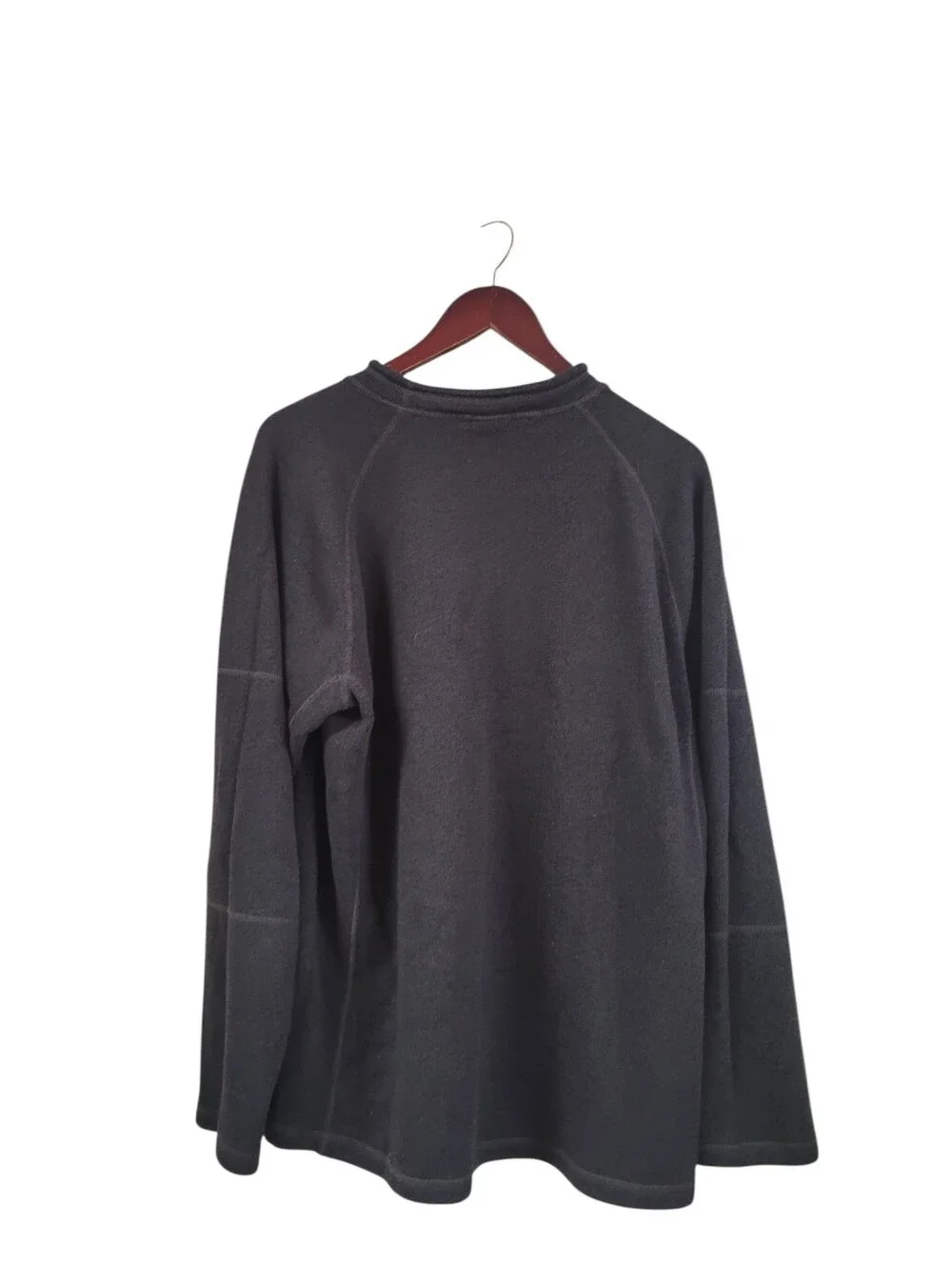 The North Face Men’s Charcoal Gray Crewneck Heavyweight Knit Sweeter Fleece XXL